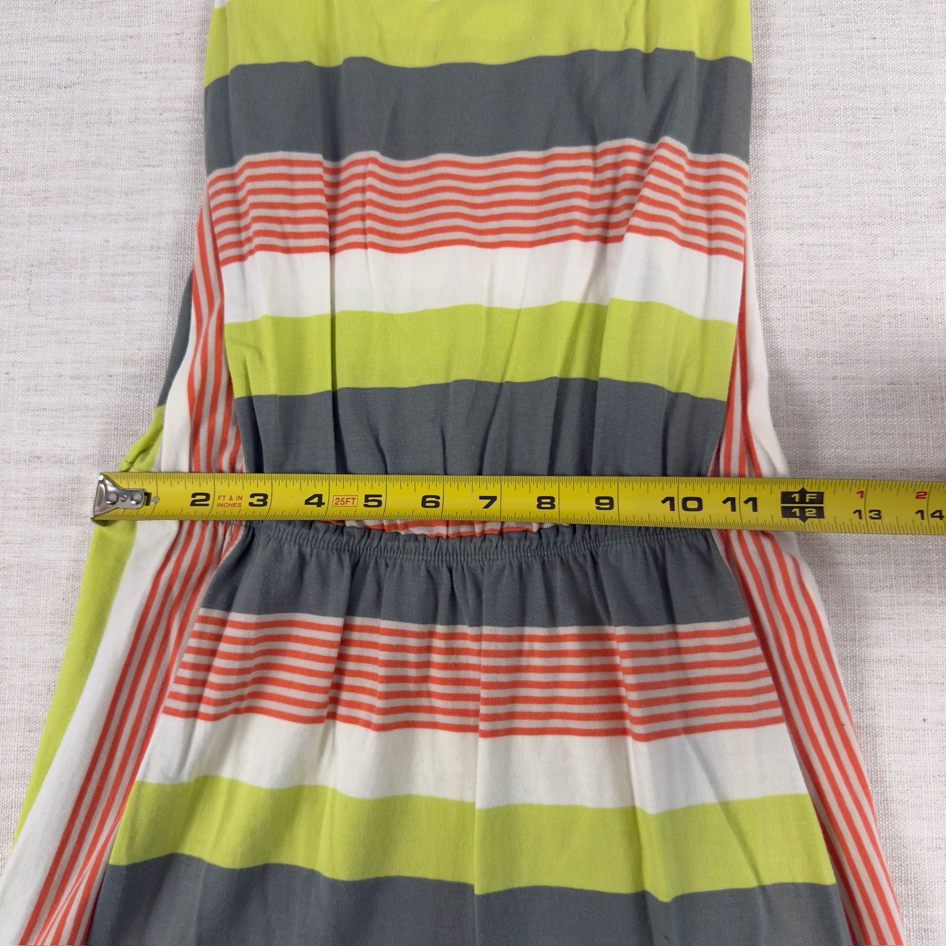 Patagonia Womens West Ashley Dress Fitz Stripe Micro: Hemlock Green, 8