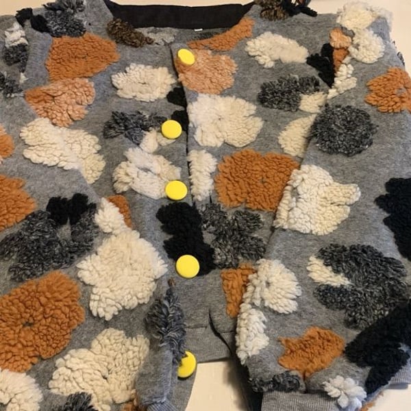 Button up sweater