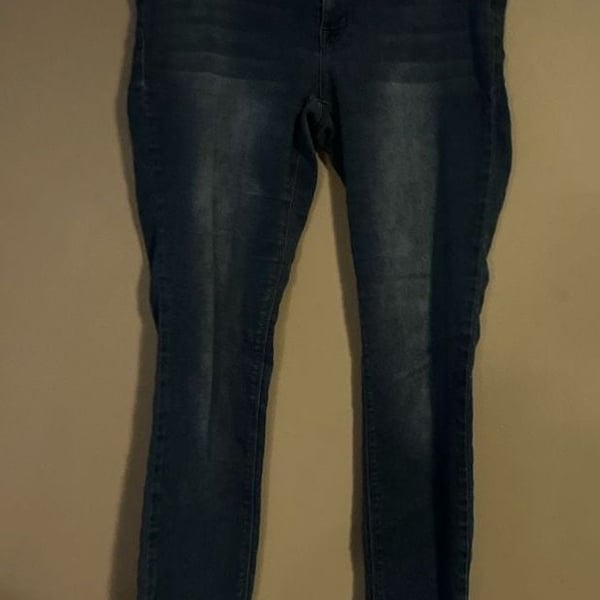 1822 Denim Dark Wash Skinny Jeans Size 30
