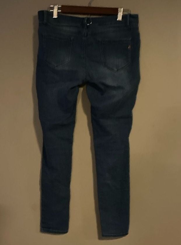 1822 Denim Dark Wash Skinny Jeans Size 30 3