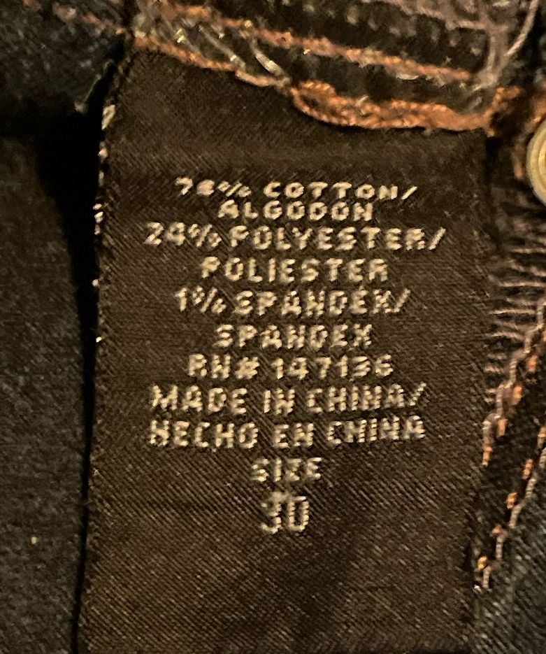 1822 Denim Dark Wash Skinny Jeans Size 30 6