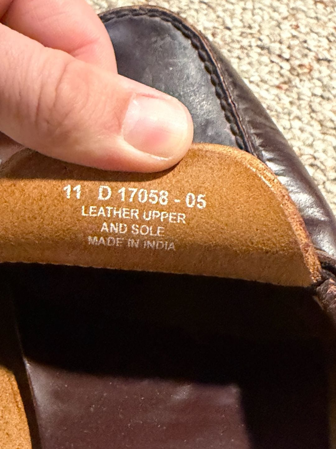 Florsheim Leather Beefroll Penny Loafers Burgundy Size 11 D 5