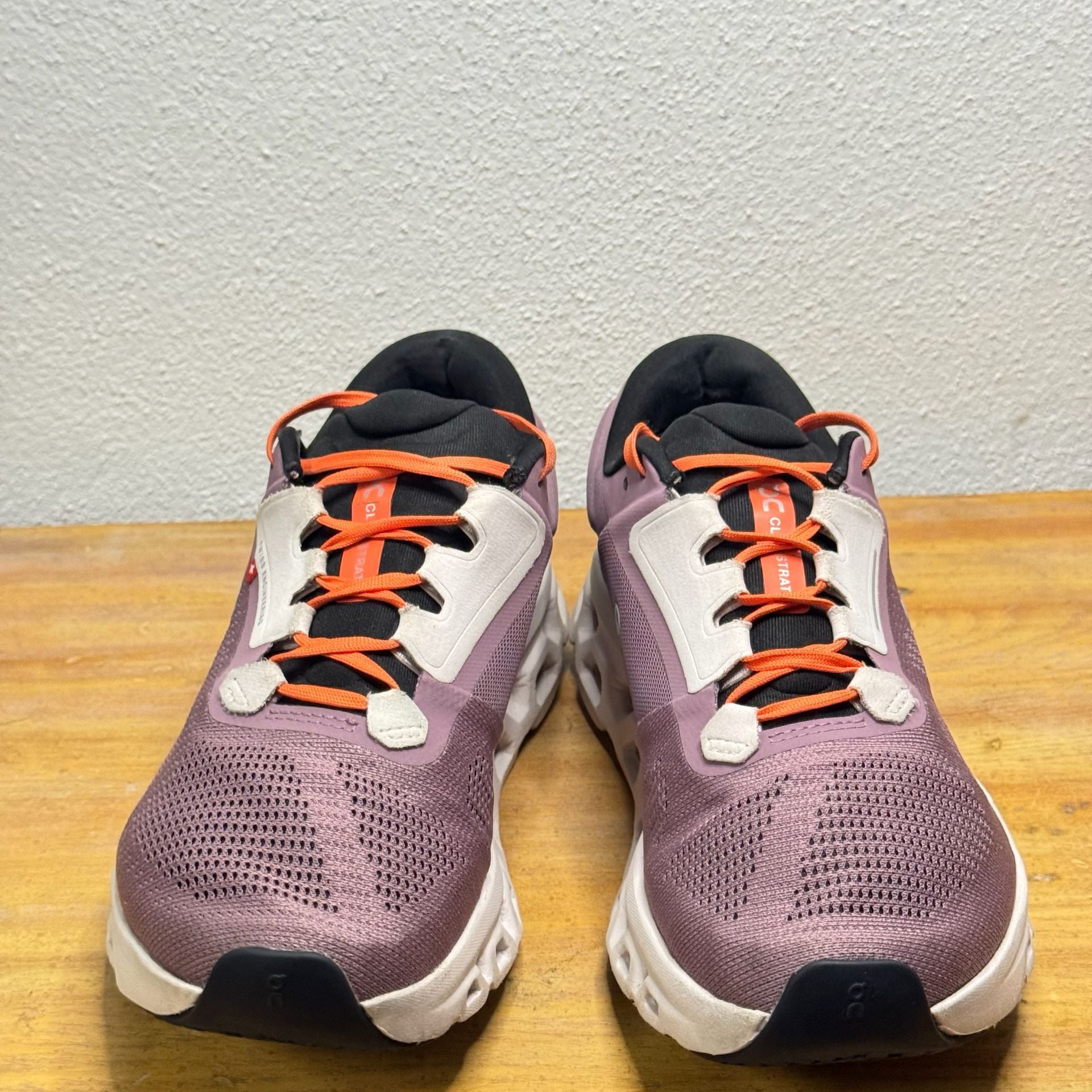 On Cloudstratus 3 Womens Running Shoes Size US 8.5 EUR 40 Purple Lily 4