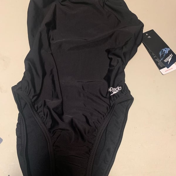 Speedo Women's ProLT Super Pro Solid One Piece Swimsuit, Black