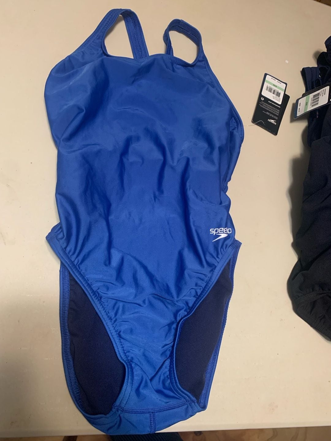 Speedo Women's ProLT Flyback One Piece Swimsuit Blue Size 8/34 1