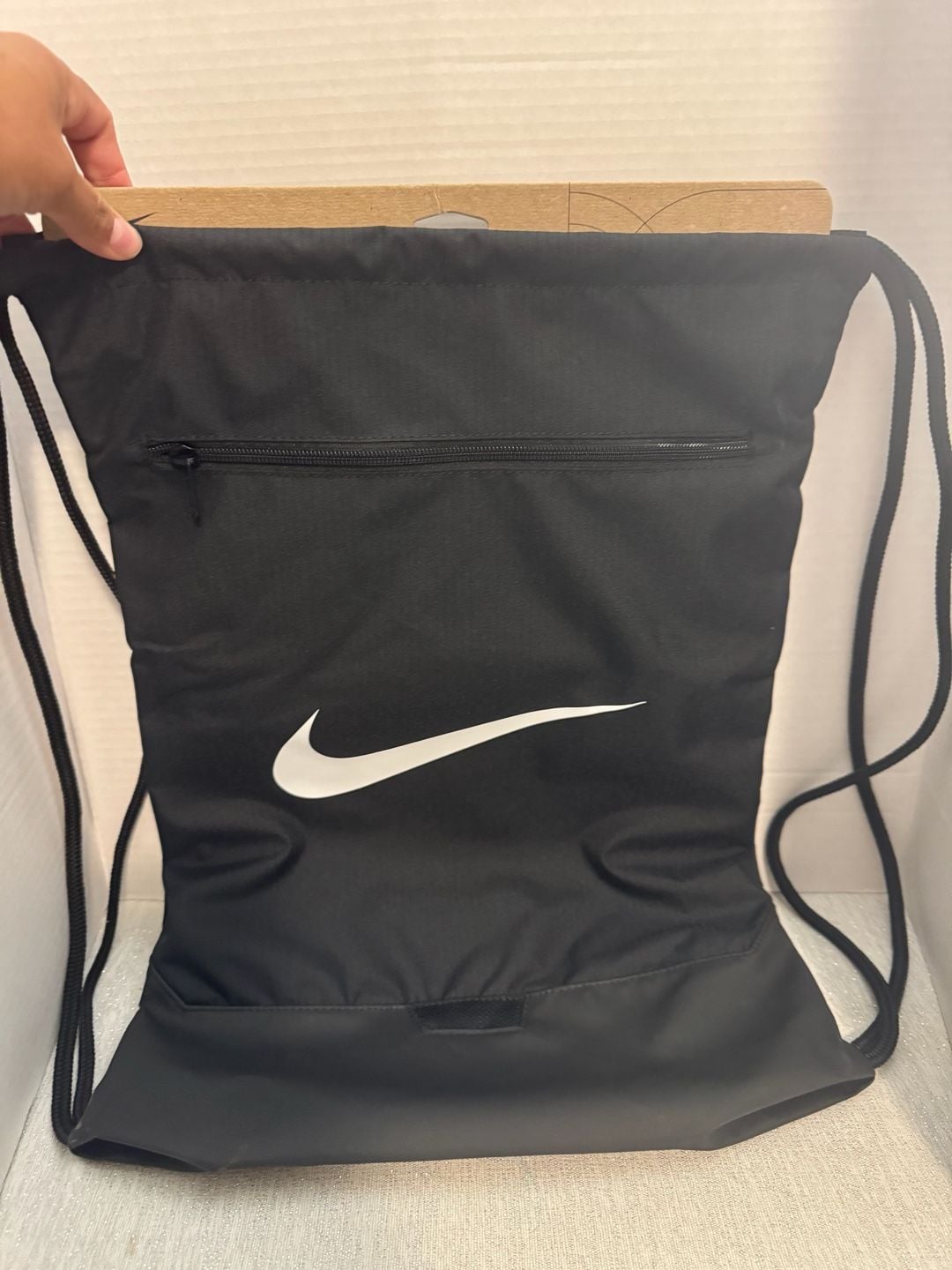 Nike Academy Drawstring Gym Sack Bag Black DM3978-010 MISC 2