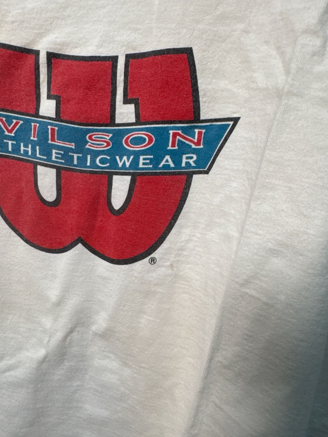Vintage Wilson Athleticwear Graphic Tank Top White Size XXL 9