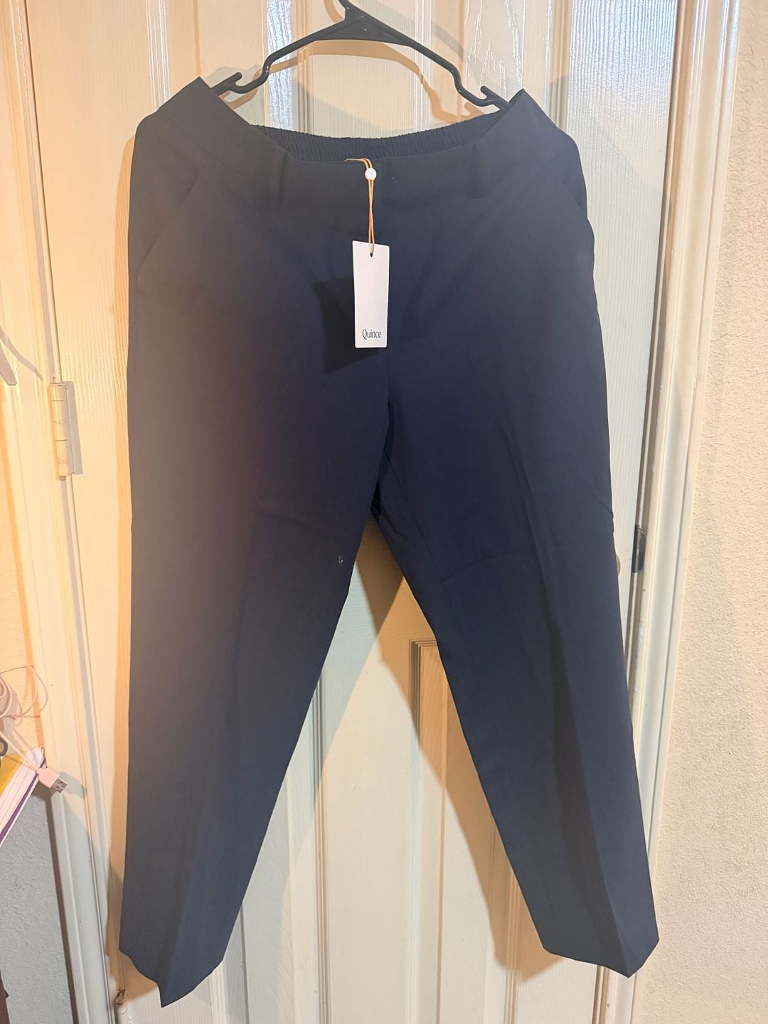 Quince Ultra-Stretch 24/7 Smart Pant Navy Blue 2