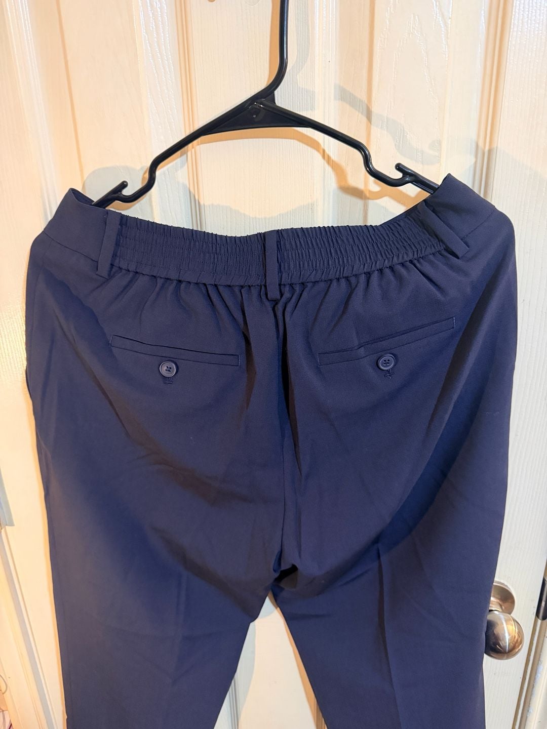 Quince Ultra-Stretch 24/7 Smart Pant Navy Blue 4