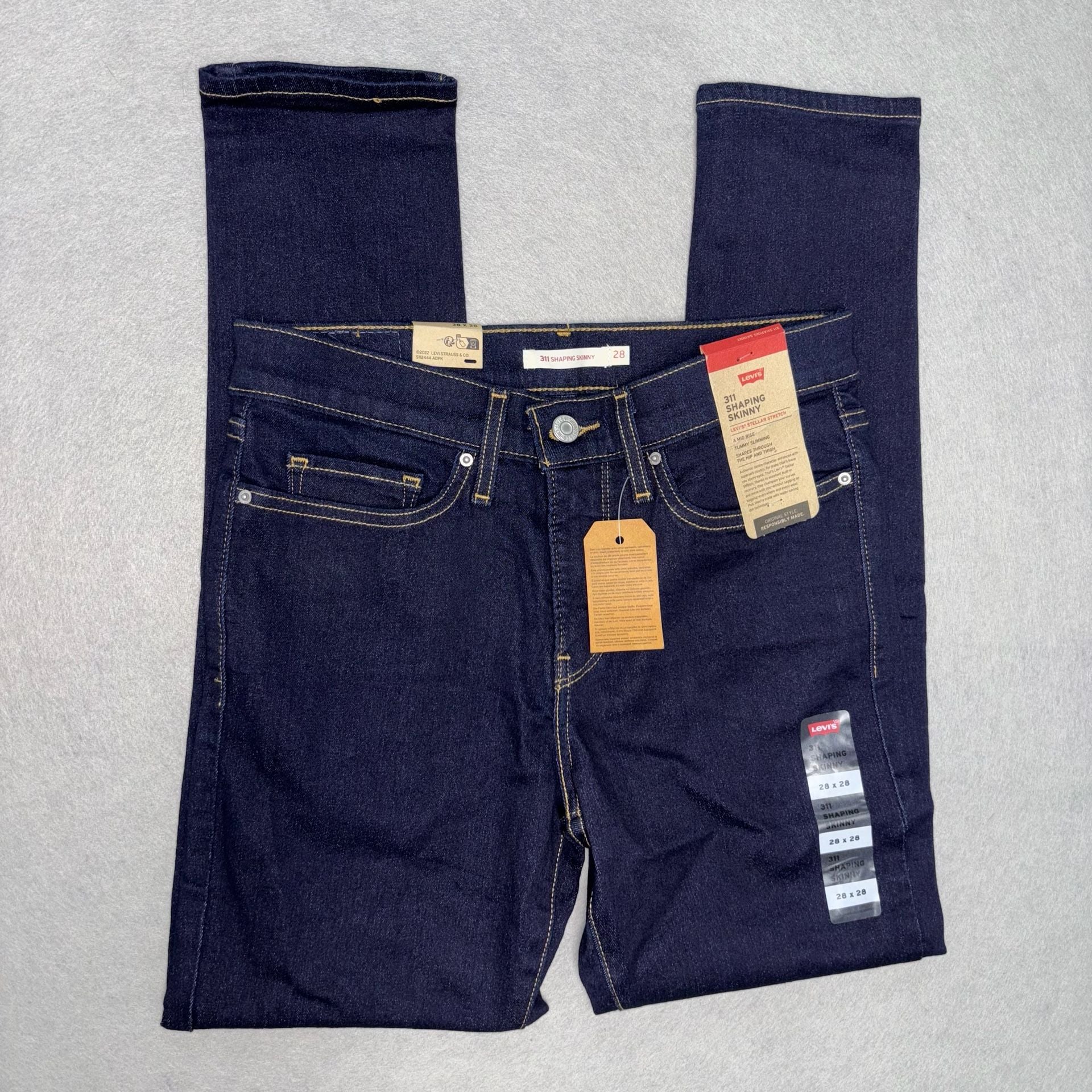 Levi's 311 Shaping Skinny Jeans Womens Size 28 x 28 2
