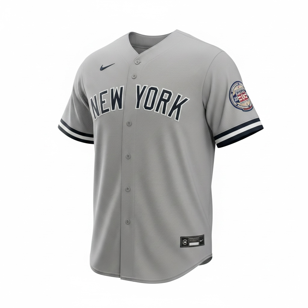 Authentic Nike NY Yankees Derek Jeter 2 Road Jersey 2020 Hall of Fame Patch -XL 2