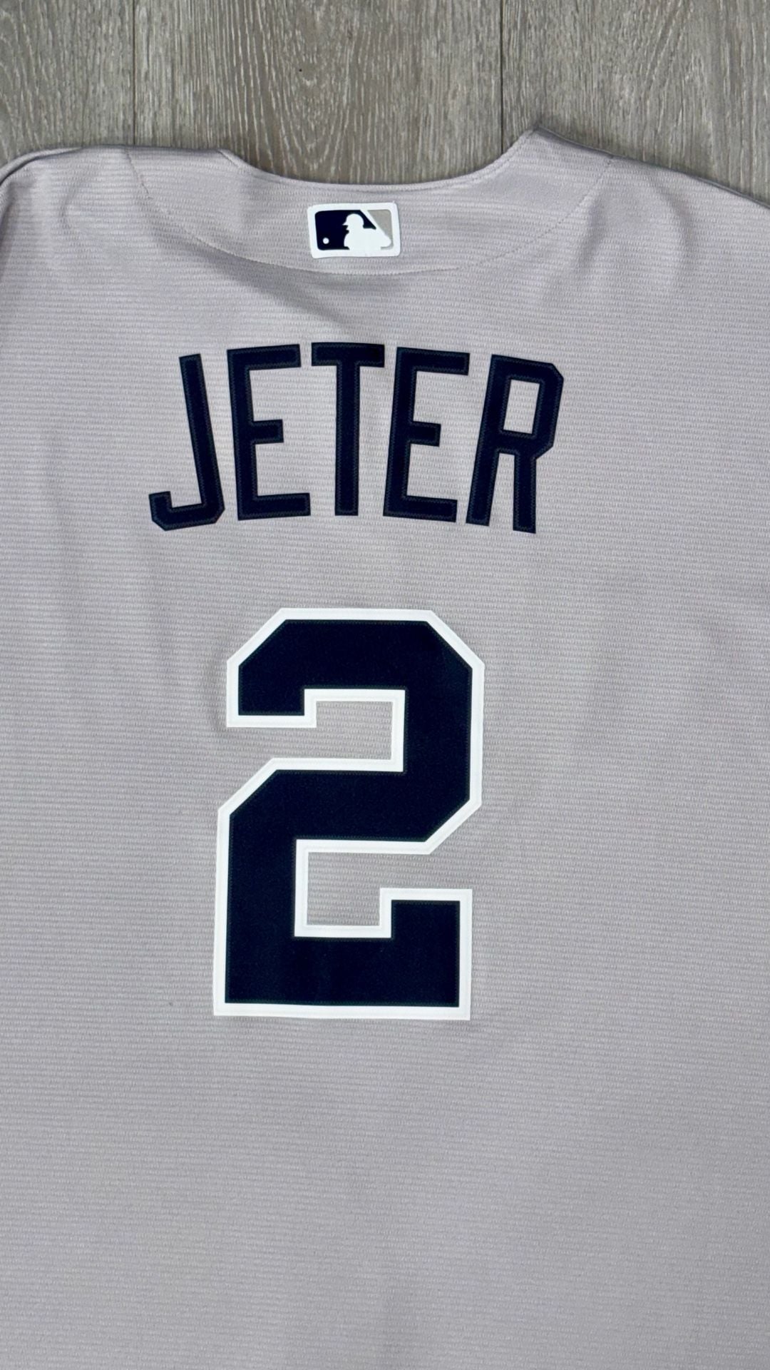 Authentic Nike NY Yankees Derek Jeter 2 Road Jersey 2020 Hall of Fame Patch -XL 6