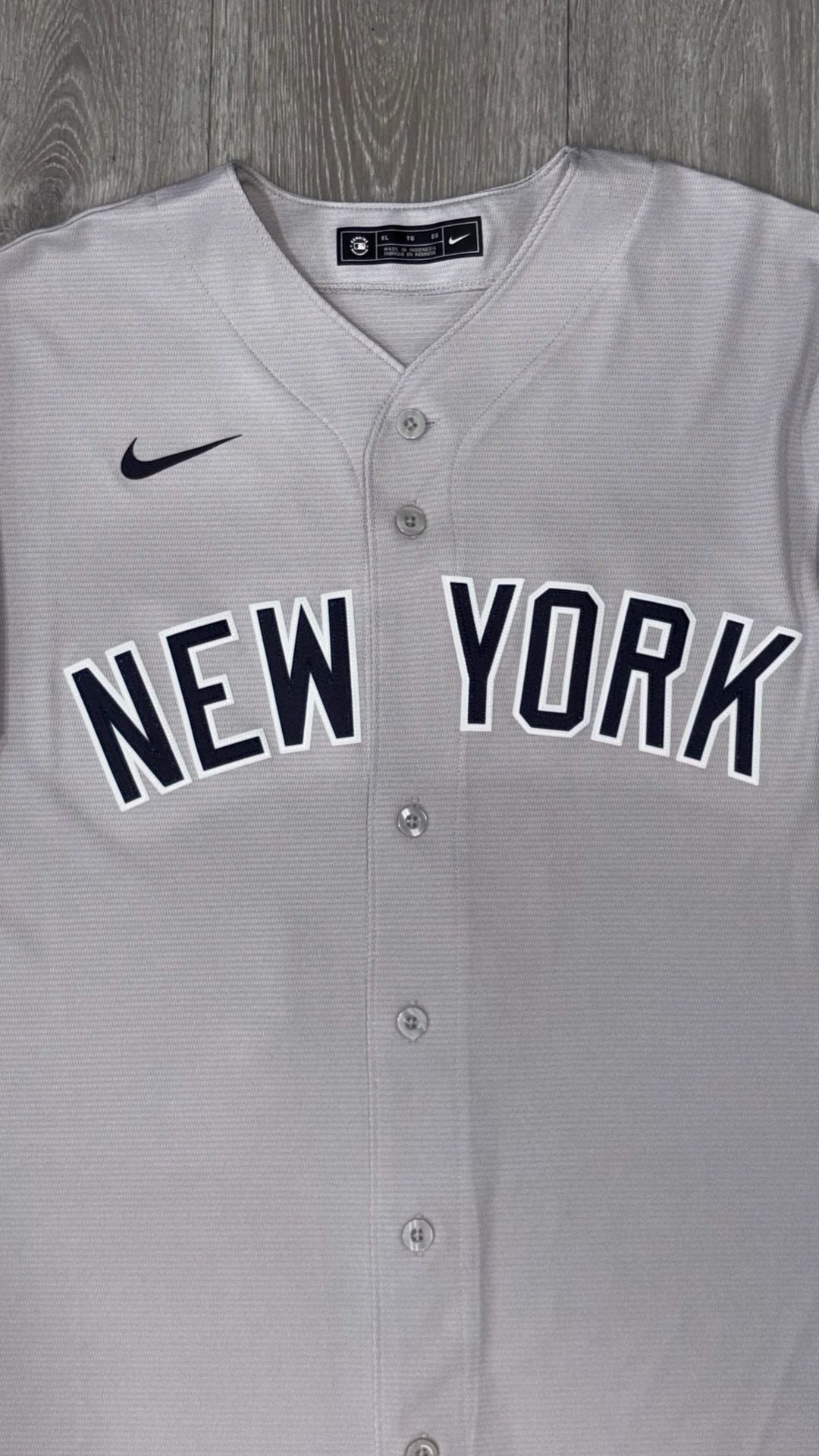 Authentic Nike NY Yankees Derek Jeter 2 Road Jersey 2020 Hall of Fame Patch -XL 7