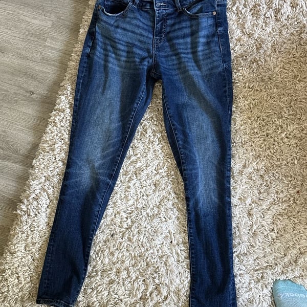 BKE Gabby Curvy Fit High Rise Ankle Tall Jeans Size 26(0076)