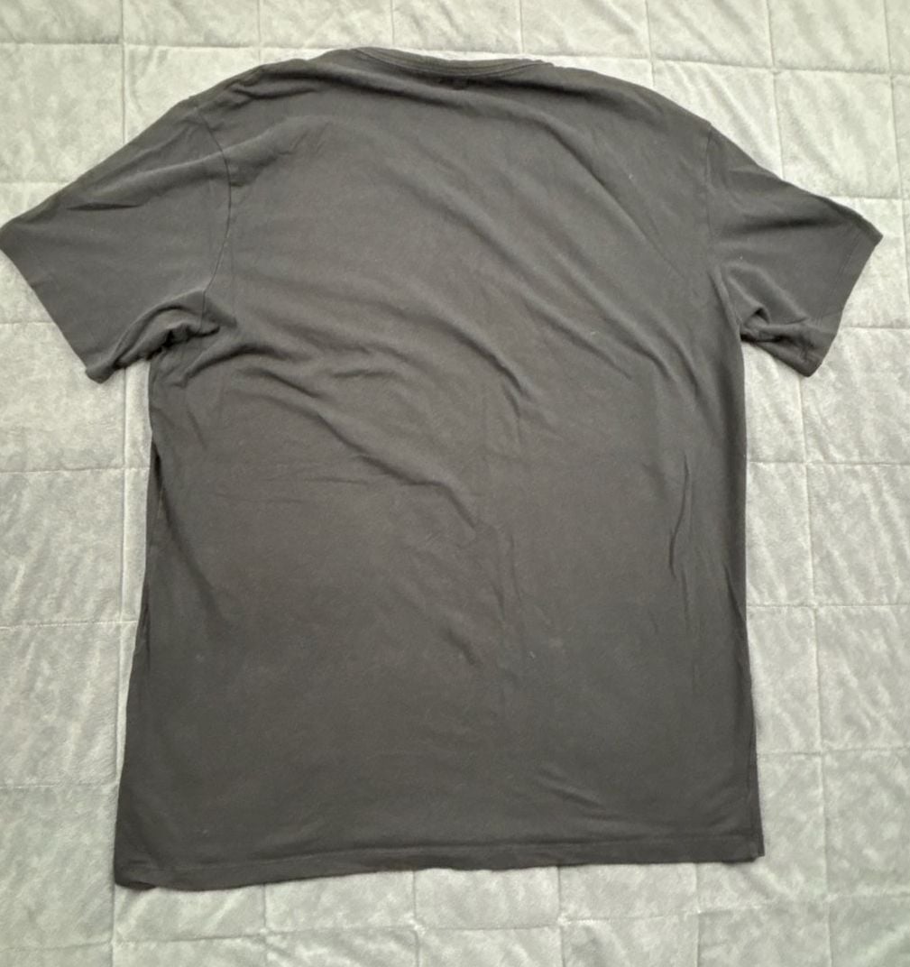 Lacoste V-Neck T-Shirt Black Size XL 8