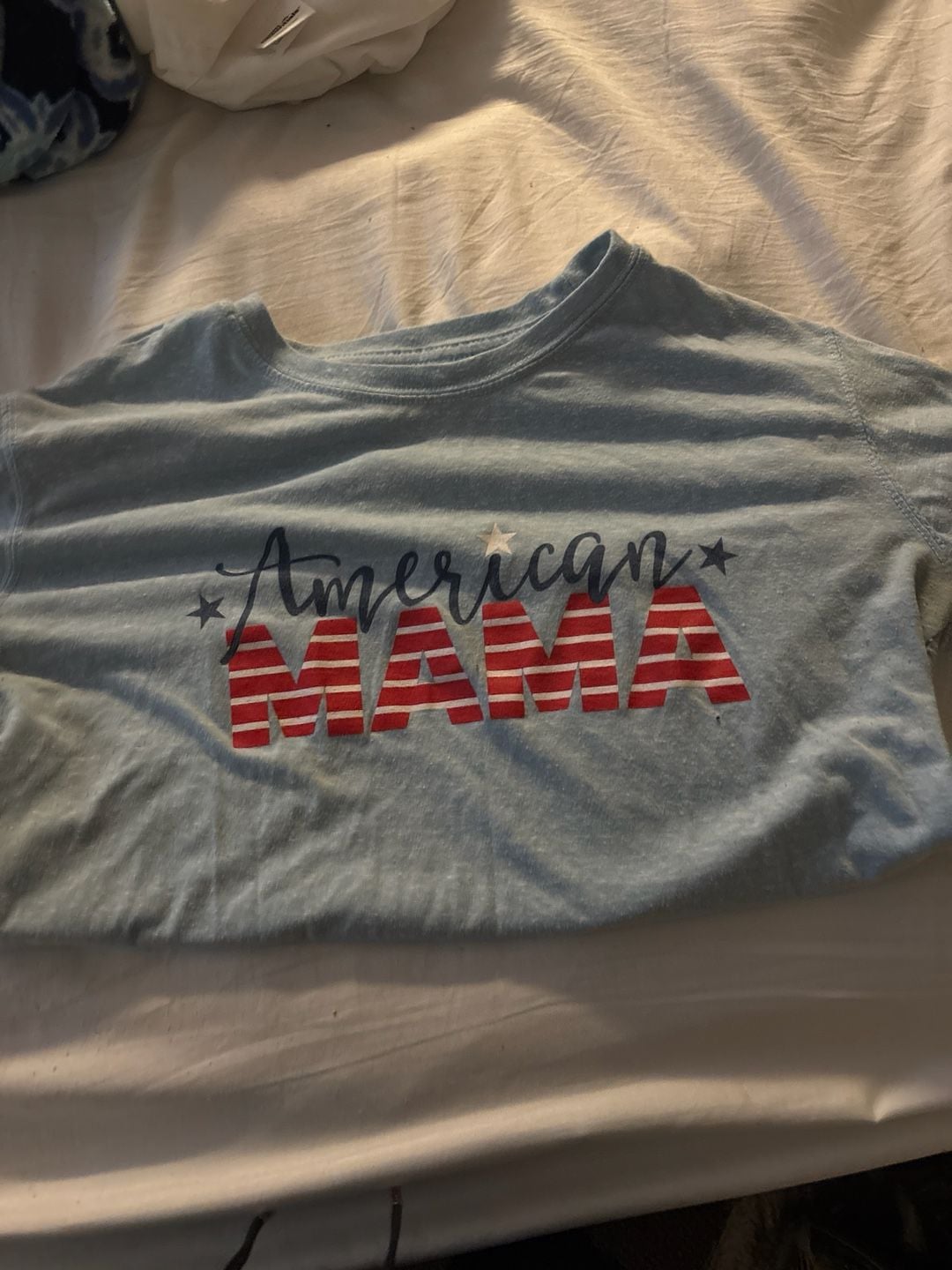 Royce Brand American Mama Patriotic Graphic T-Shirt Size S 1