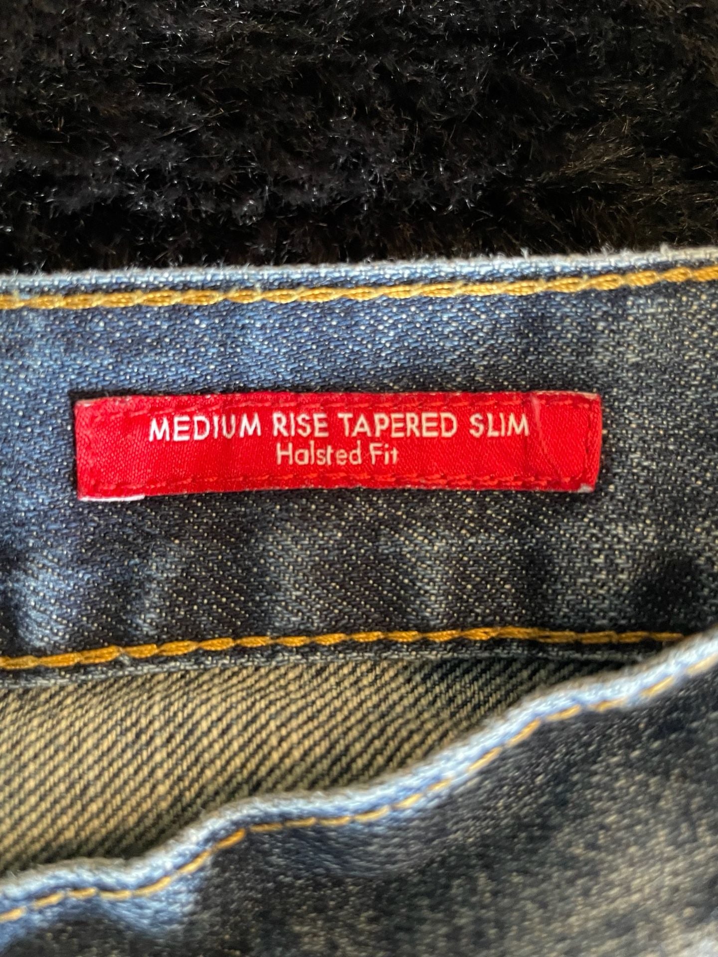 Guess Medium Rise Tapered Slim Jeans 3