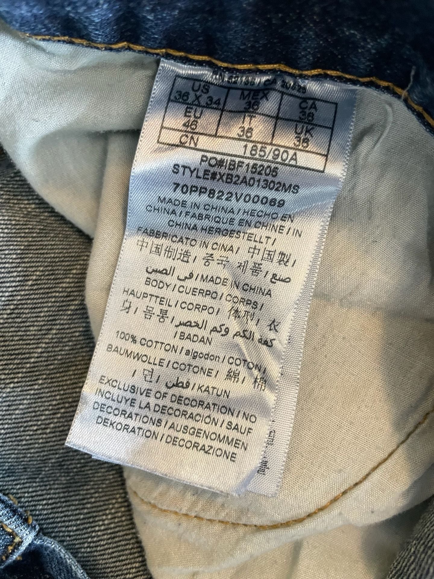 Guess Medium Rise Tapered Slim Jeans 5