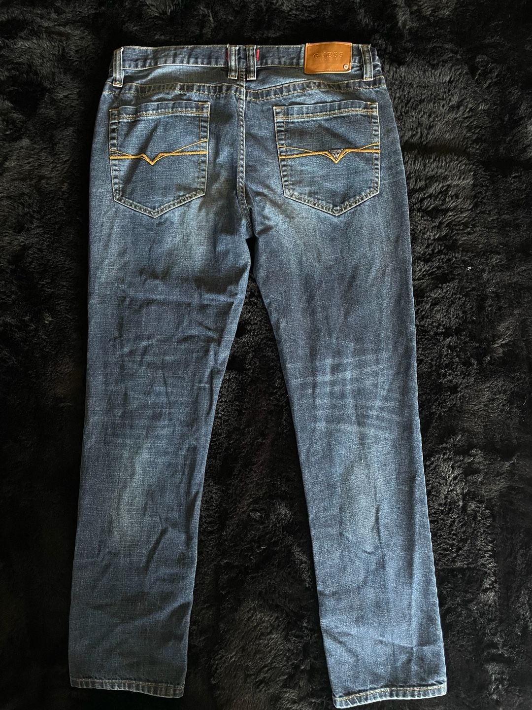 Guess Medium Rise Tapered Slim Jeans 14
