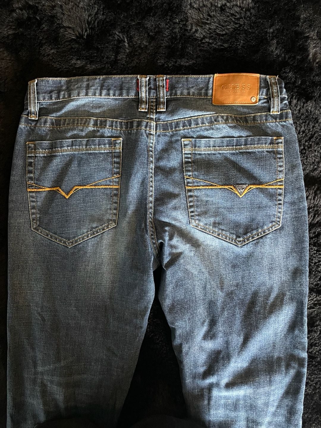 Guess Medium Rise Tapered Slim Jeans 15