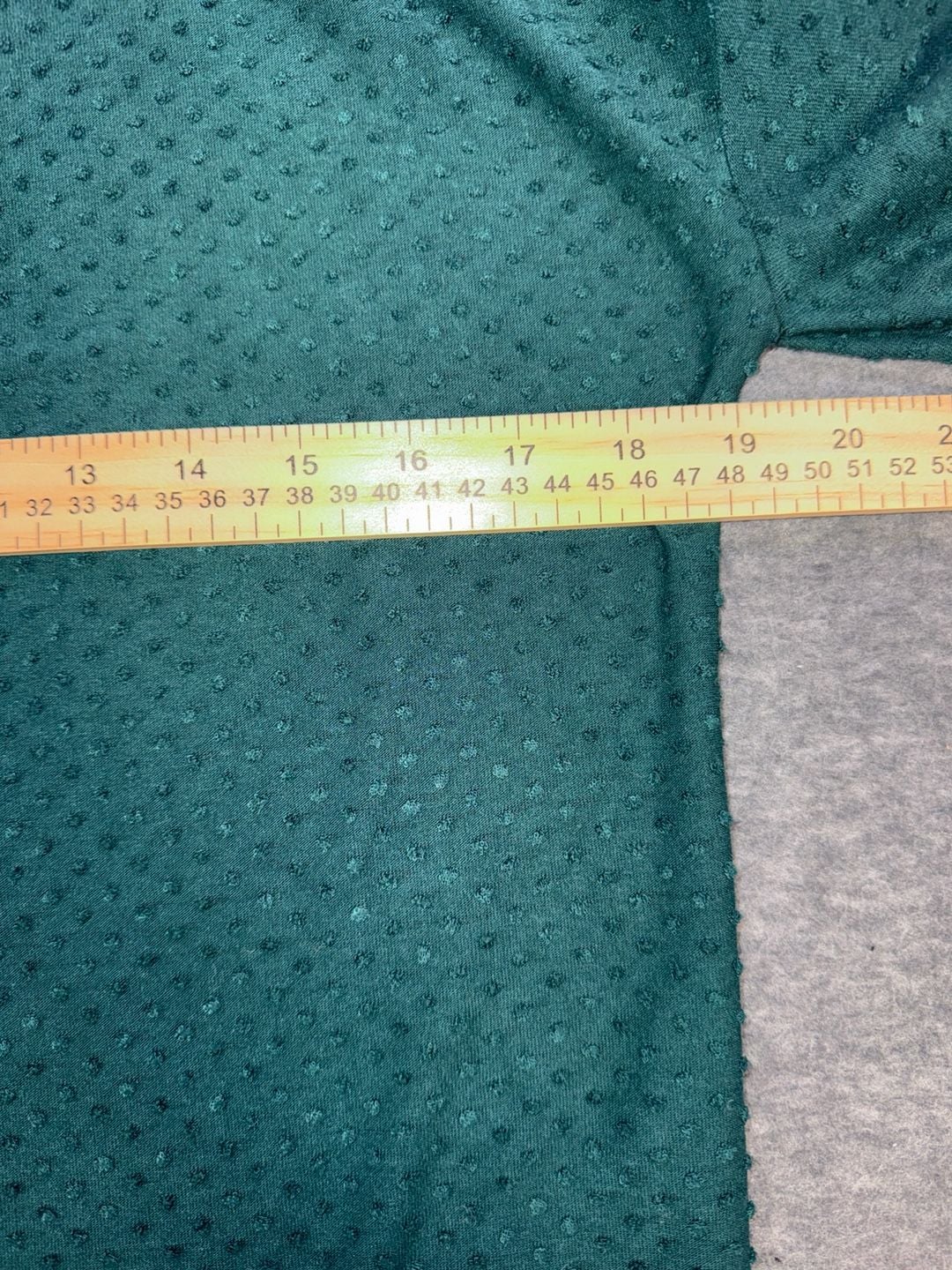 Madewell Texture & Thread Clip Dot Smocked Neck Top XXS 6
