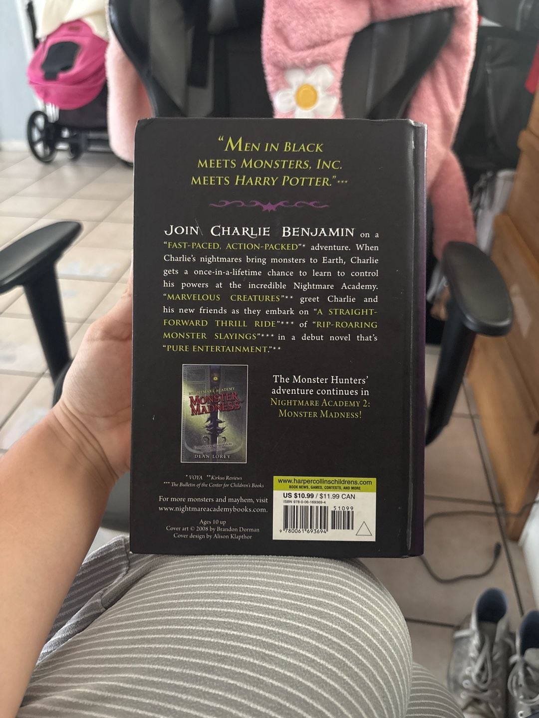 Nightmare Academy: Monster Hunters hardcover 2