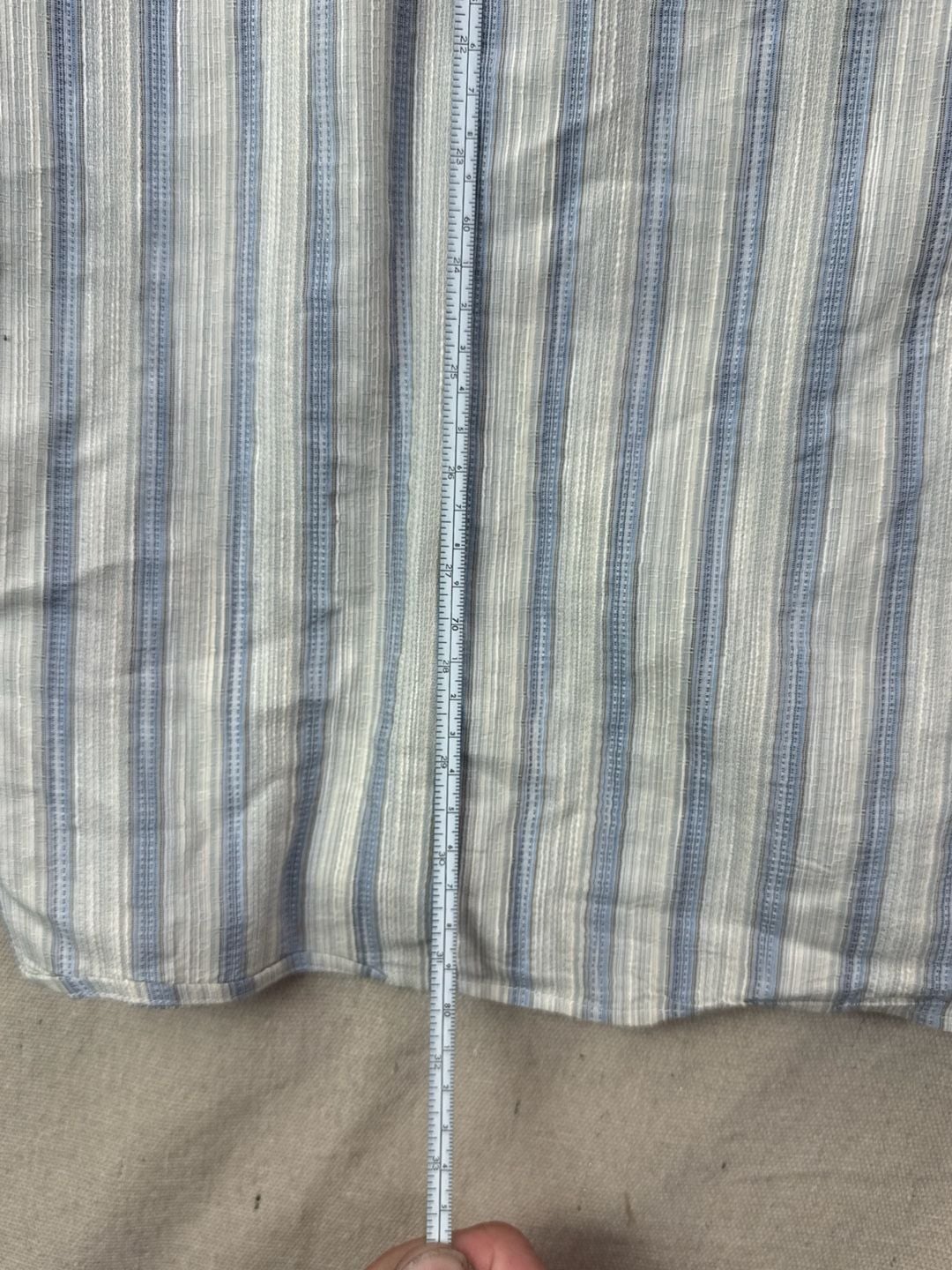 Missoni Blue Striped Long Sleeve Button Down Shirt Size M 11