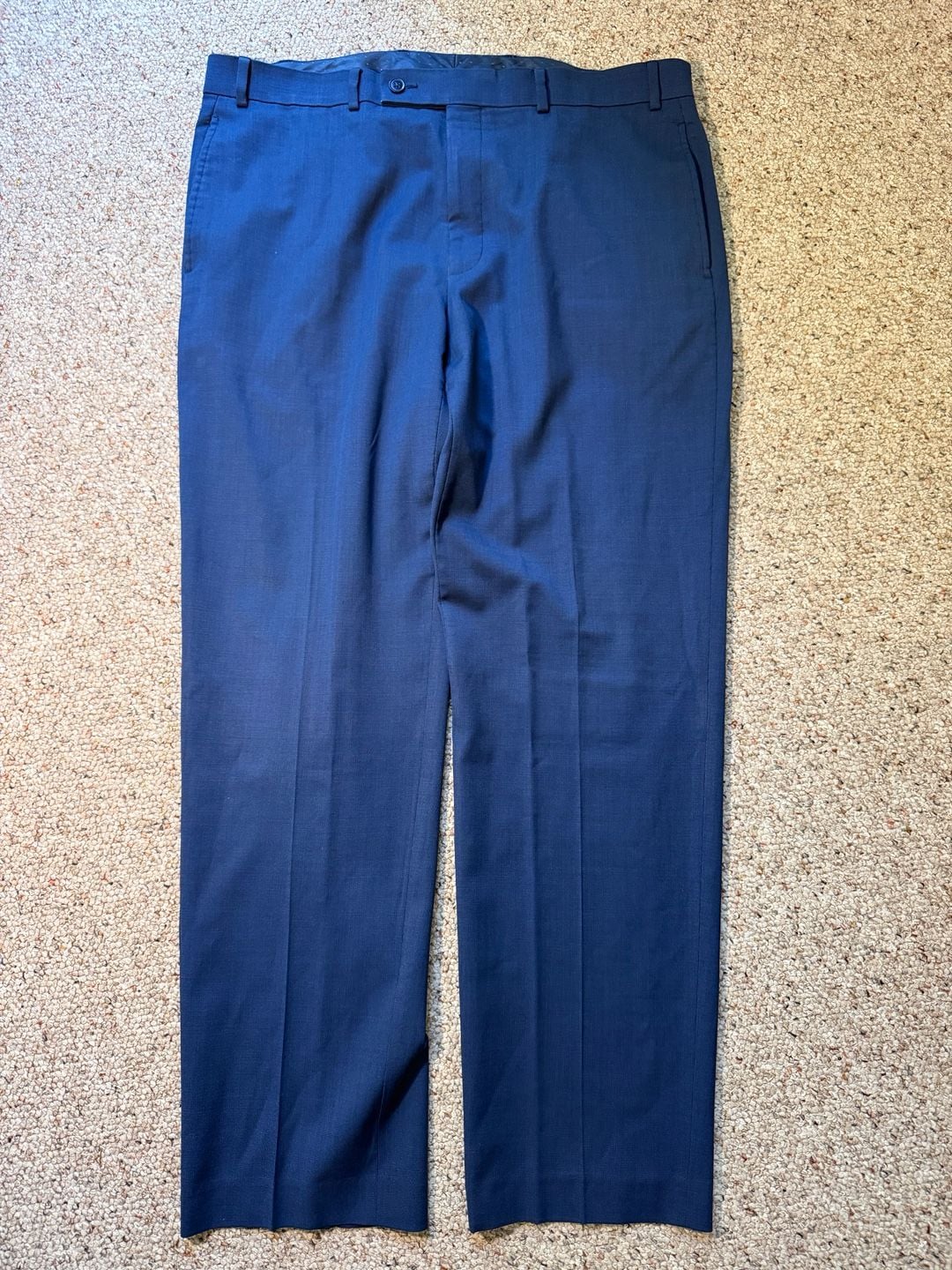 Collection by Michael Strahan Blue 2-Piece Suit Jacket and Trousers 7
