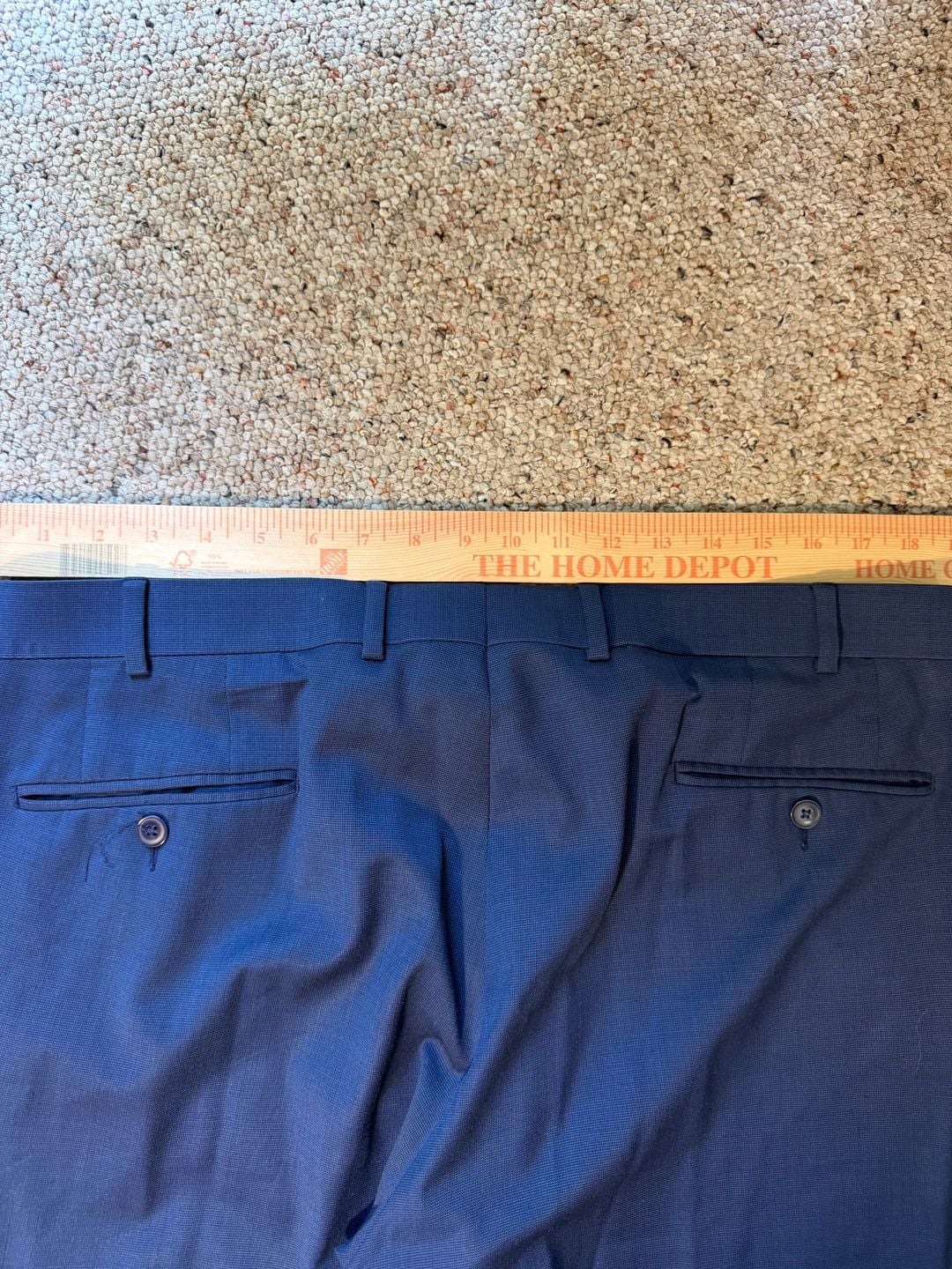 Collection by Michael Strahan Blue 2-Piece Suit Jacket and Trousers 11