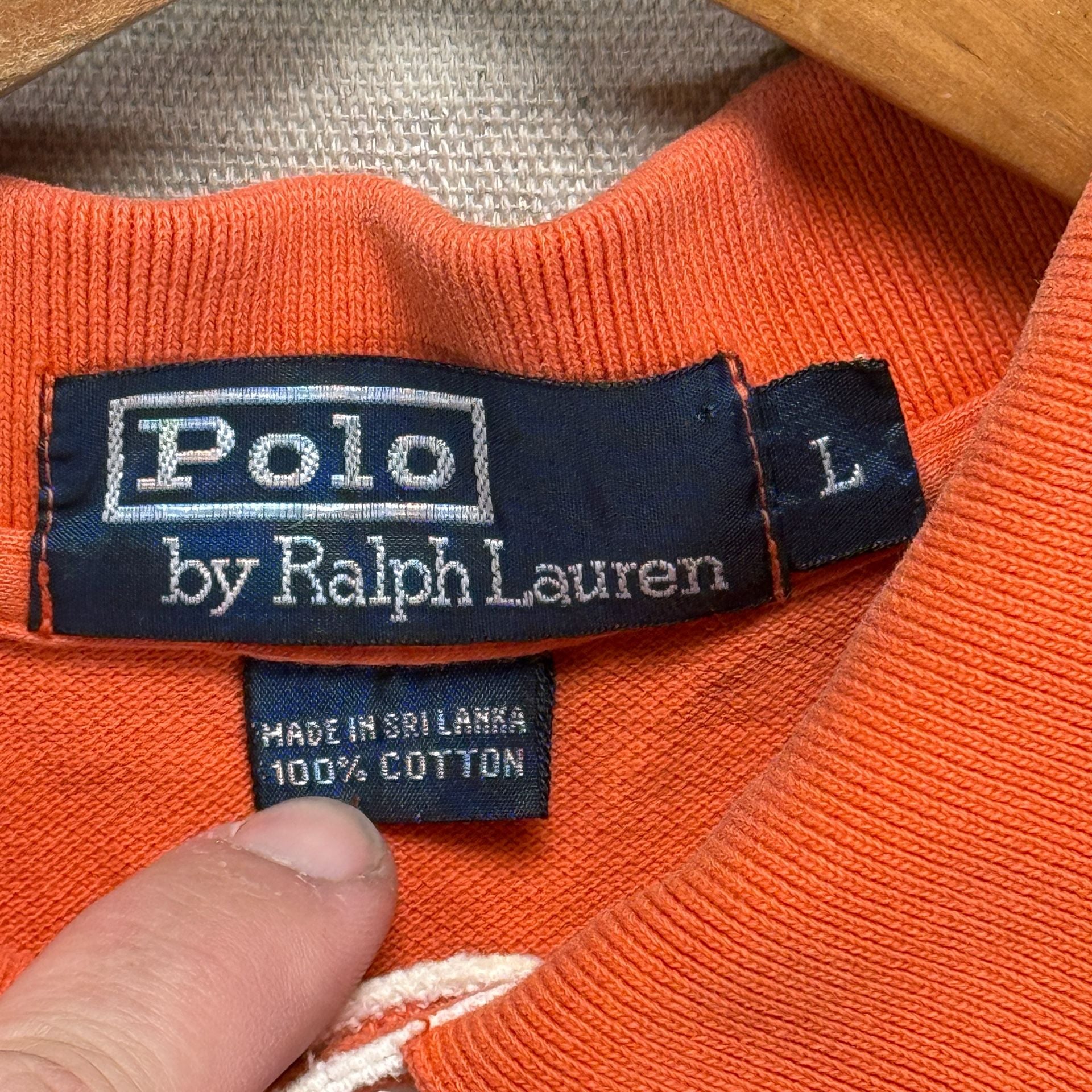 Polo Ralph Lauren Men's Polo Shirt M Medium Striped Melon Purple Pony 5