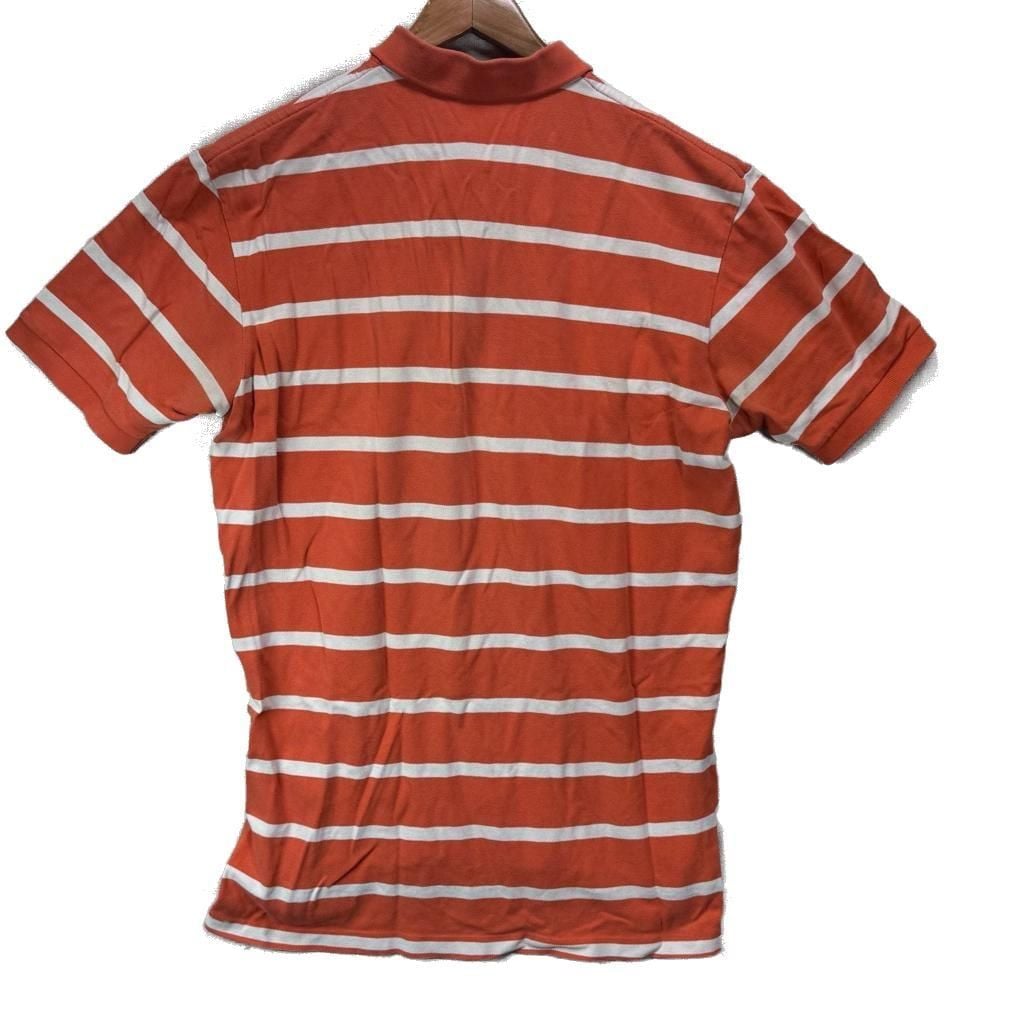 Polo Ralph Lauren Men's Polo Shirt M Medium Striped Melon Purple Pony 3