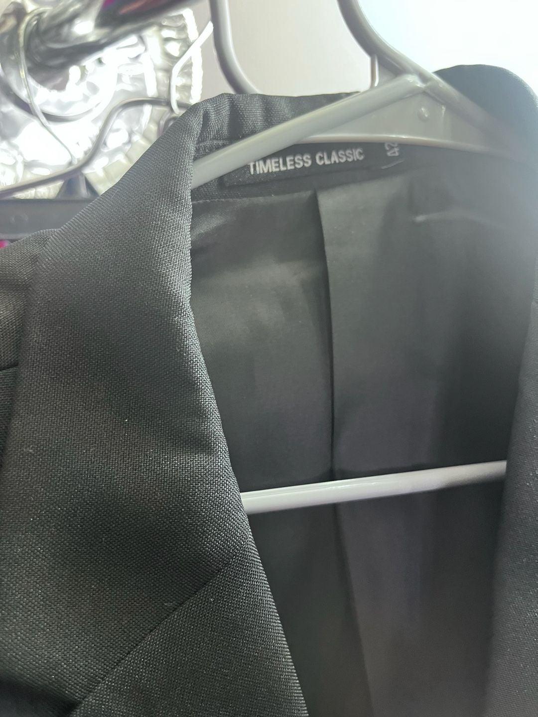 Timeless Classic Men's Single-Breasted Black Blazer Sport Coat Jacket 2