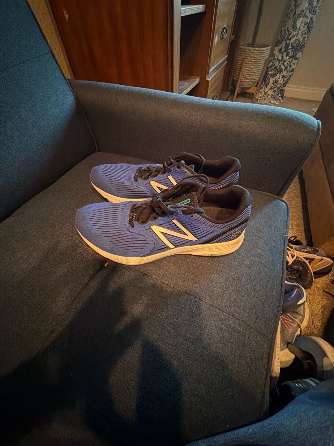 New Balance 890v7 Blue Running Shoes Men's Size 10.5 3