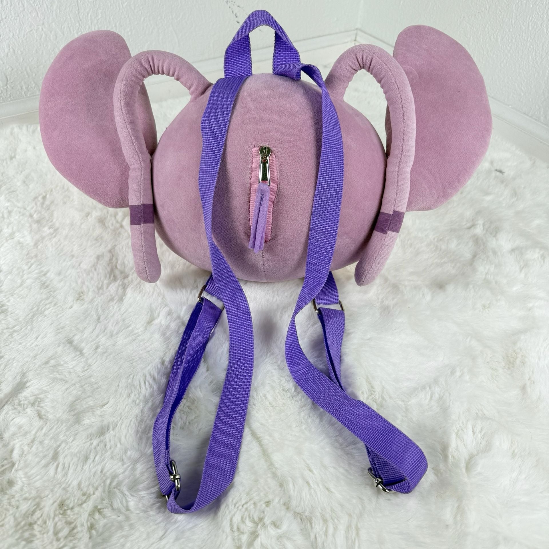 Disney - Lilo & Stitch - Angel - Head Shaped Plush Mini Backpack 3