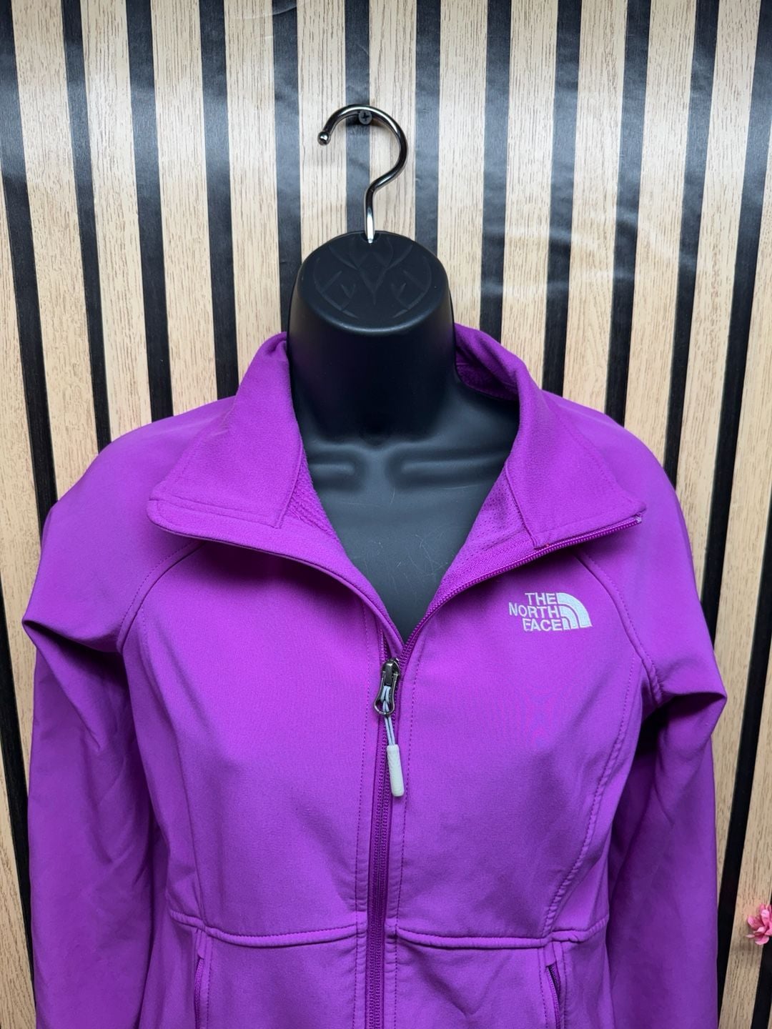 The North Face Women's Apex Bionic Softshell Jacket Purple Size XS 3