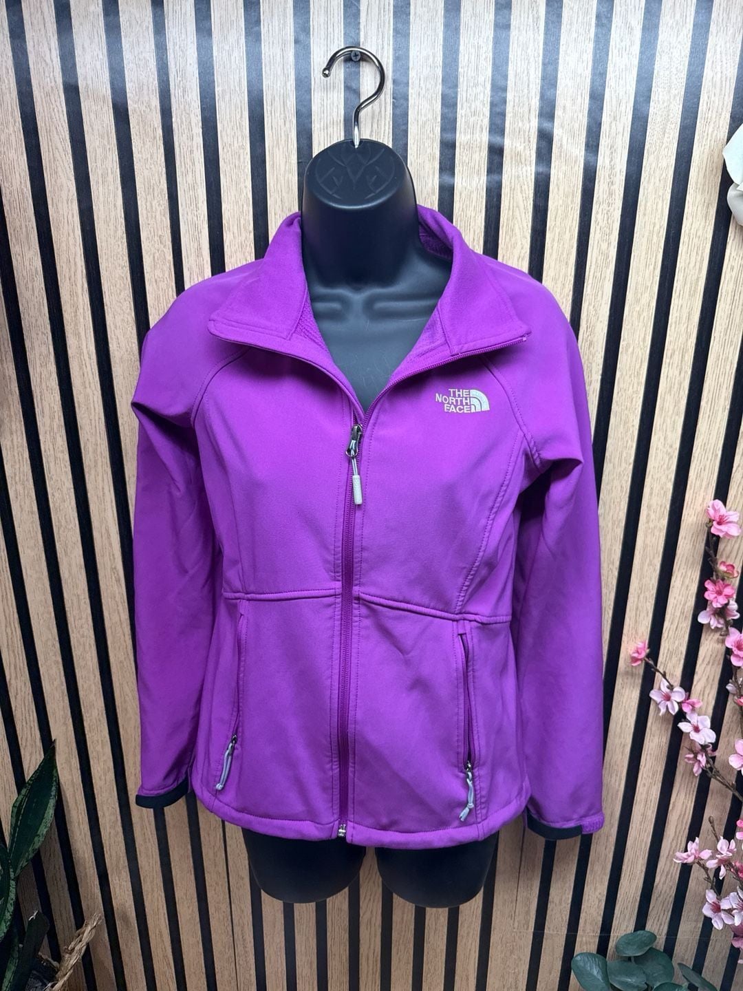 The North Face Women's Apex Bionic Softshell Jacket Purple Size XS 2