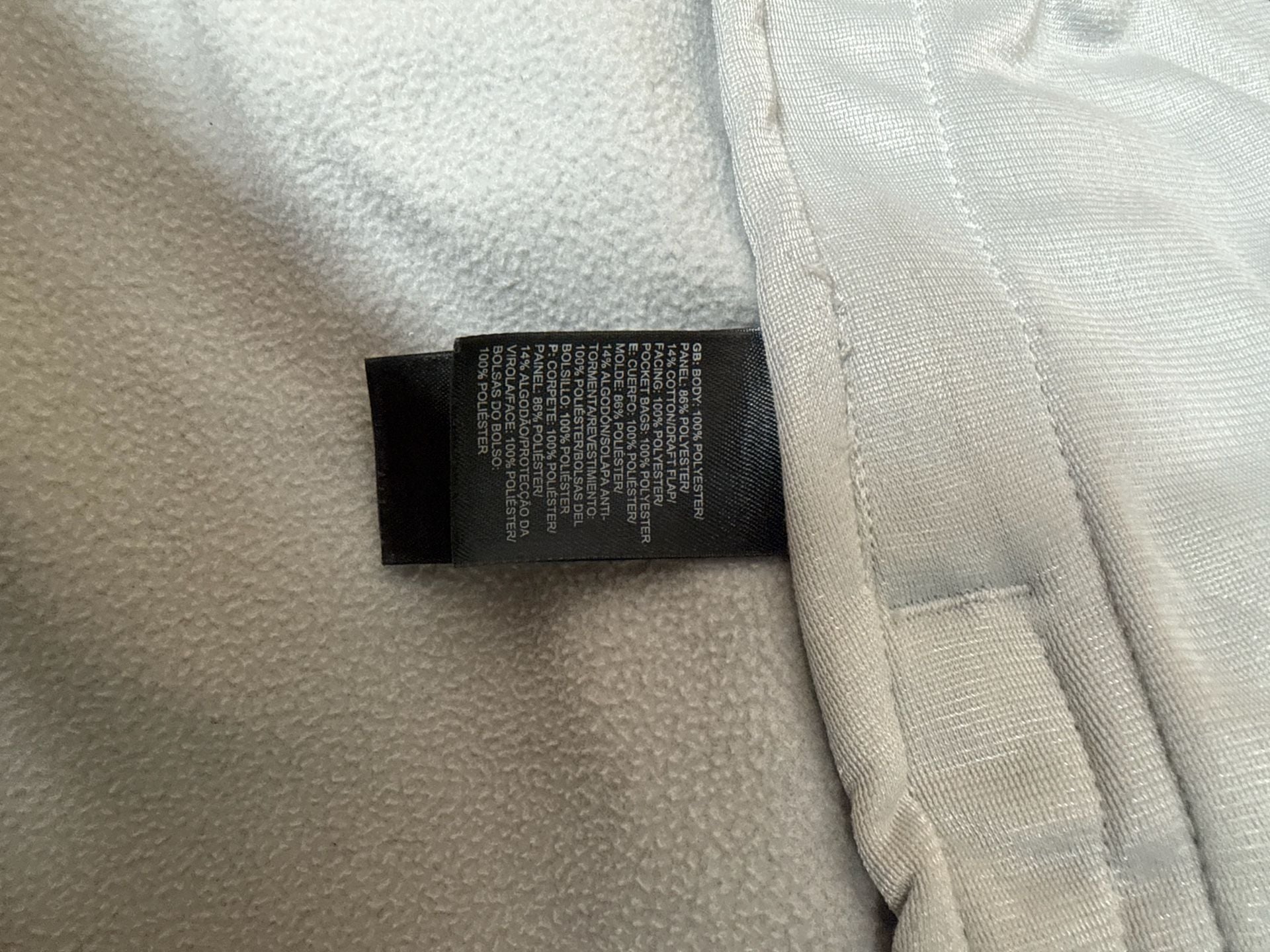 The North Face Women's Slacker Full Zip Ribbed Hoodie Light Grey Size XS 8