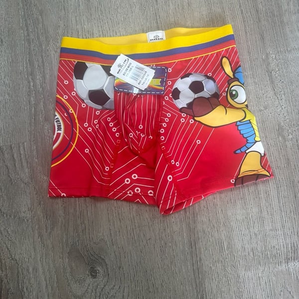 Brio Boys Colombia Soccer Boxer Briefs Size 16