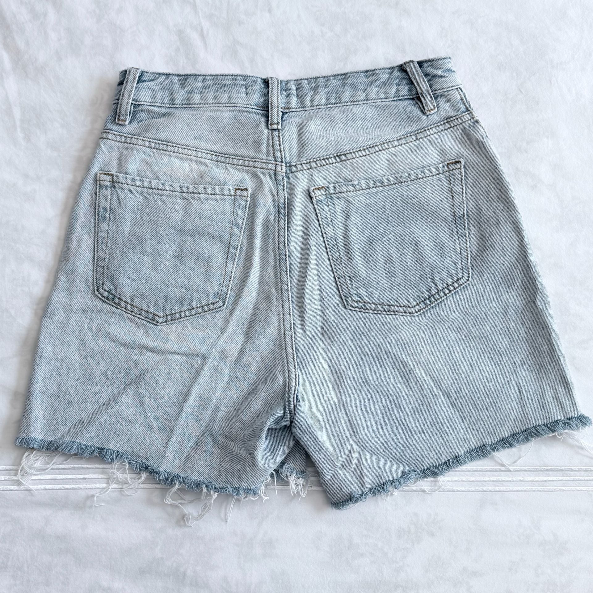 PacSun 90's Boyfriend Distressed Denim Shorts Size 27 3