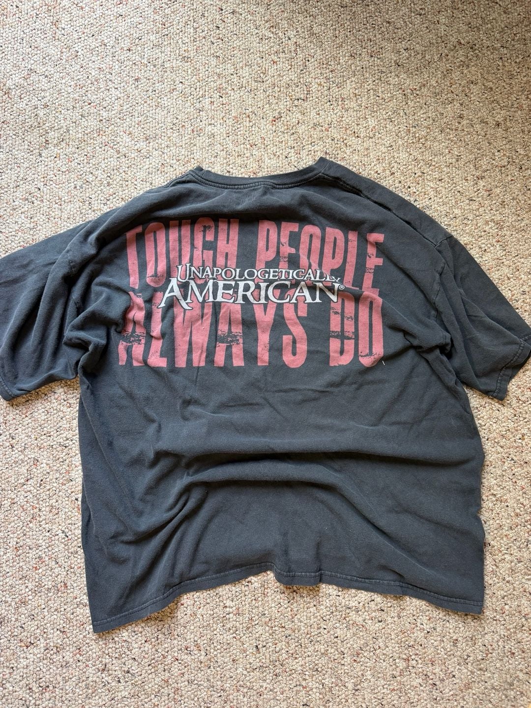 Ranger Up Tough Times Never Last Graphic T-Shirt Size XL 5