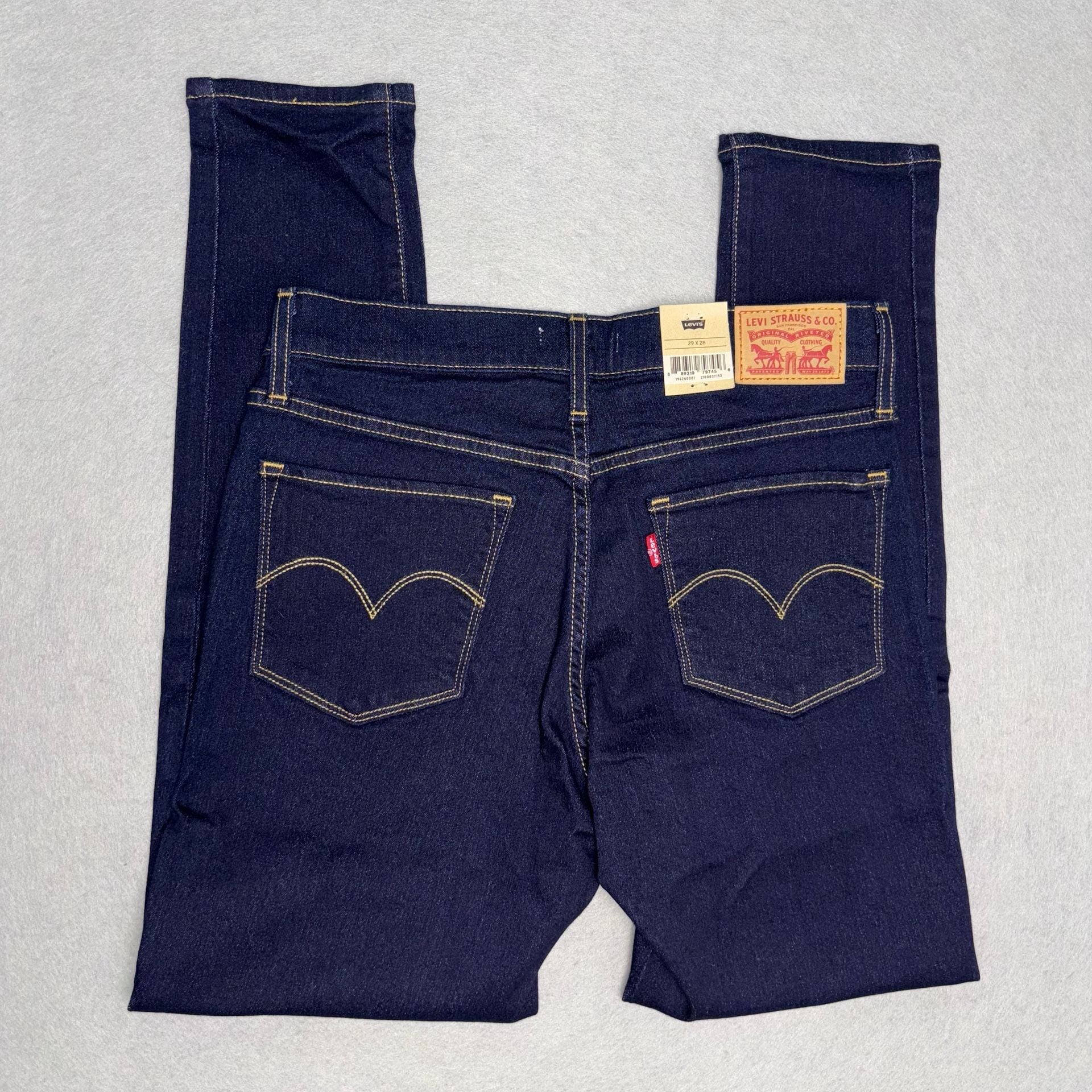 Levi's 311 Shaping Skinny Jeans Womens Size 29 x 28 Dark Indigo Casual NWT 3