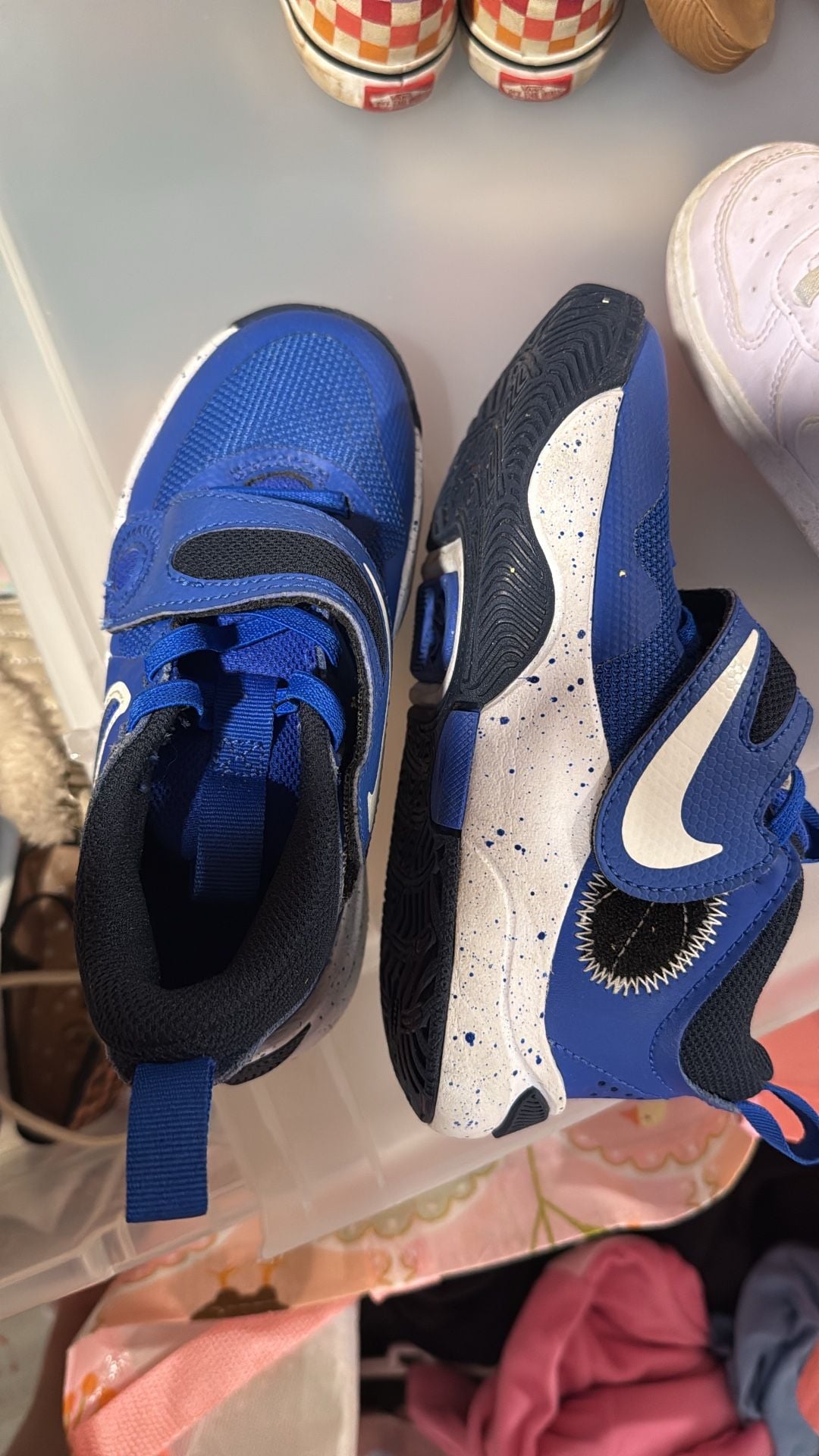 Nike Kyrie Flytrap 5 Blue Black Kids Basketball Shoes 1