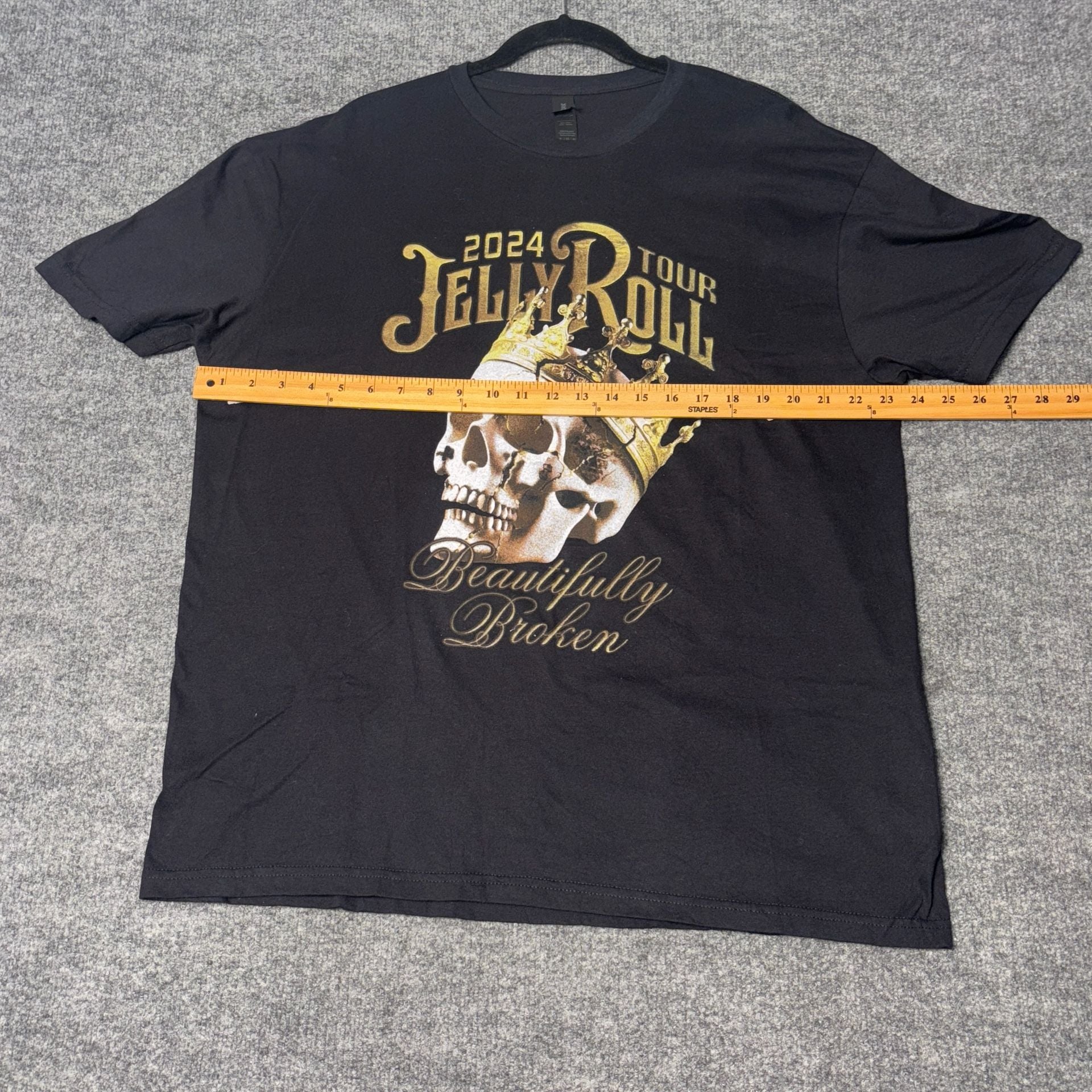 Jelly Roll 2024 Beautifully Broken Tour T-Shirt Size XL 9