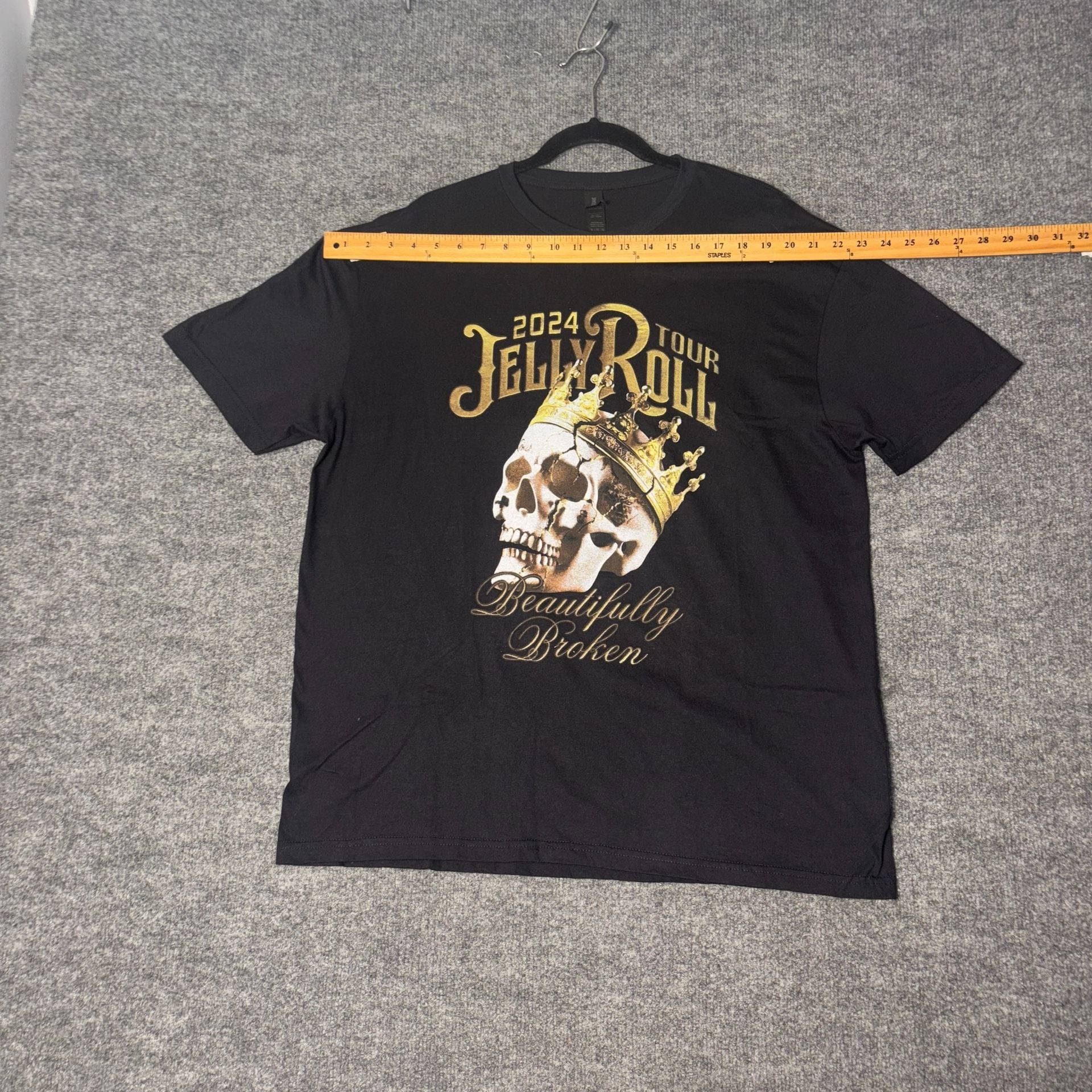 Jelly Roll 2024 Beautifully Broken Tour T-Shirt Size XL 11