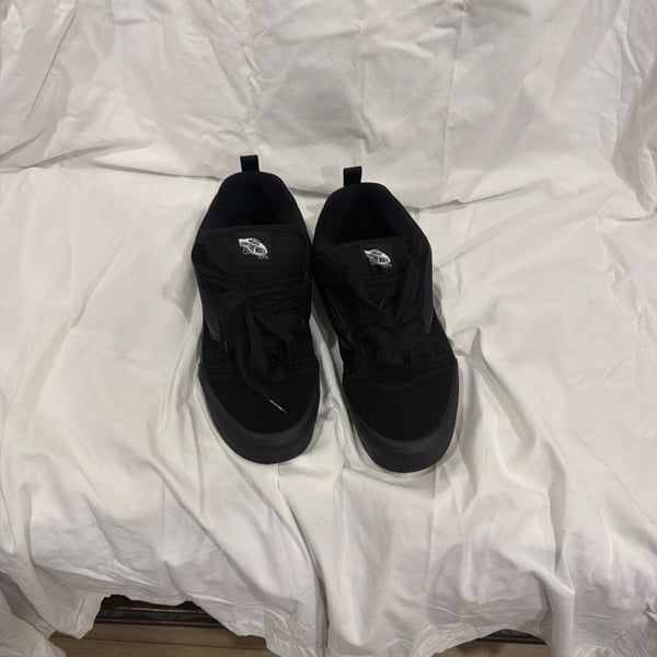 Vans Knu Skool Black/Black Sneakers Size Men's 10 / Women's 11.5