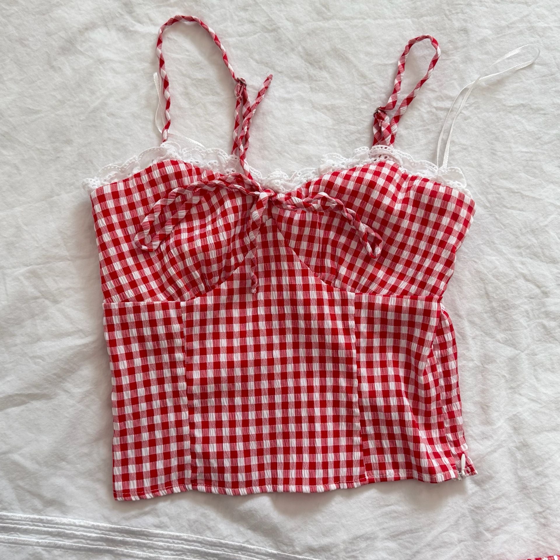 Gingham Two Piece Set 2