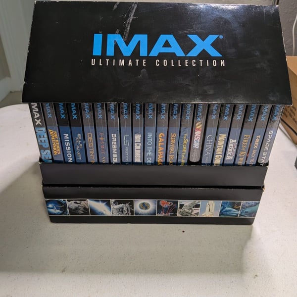 IMAX Ultimate Collection DVD Library, 20 Disc Set, Sealed Video Movie