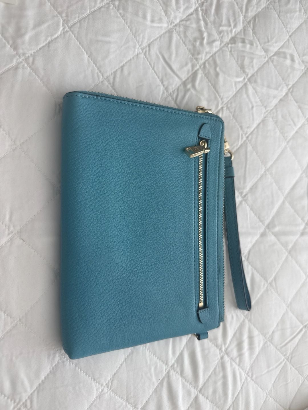 Tory Burch All-T Large Wristlet Juniper Berry OS 3