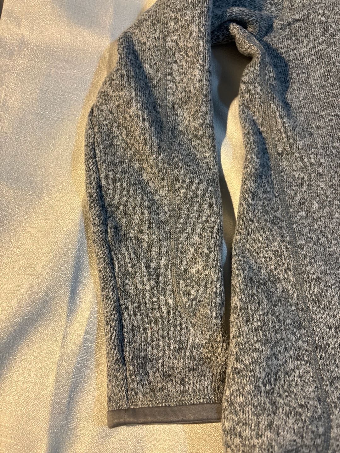 Patagonia Better Sweater 1/4-Zip Fleece Pullover Grey Size S 7