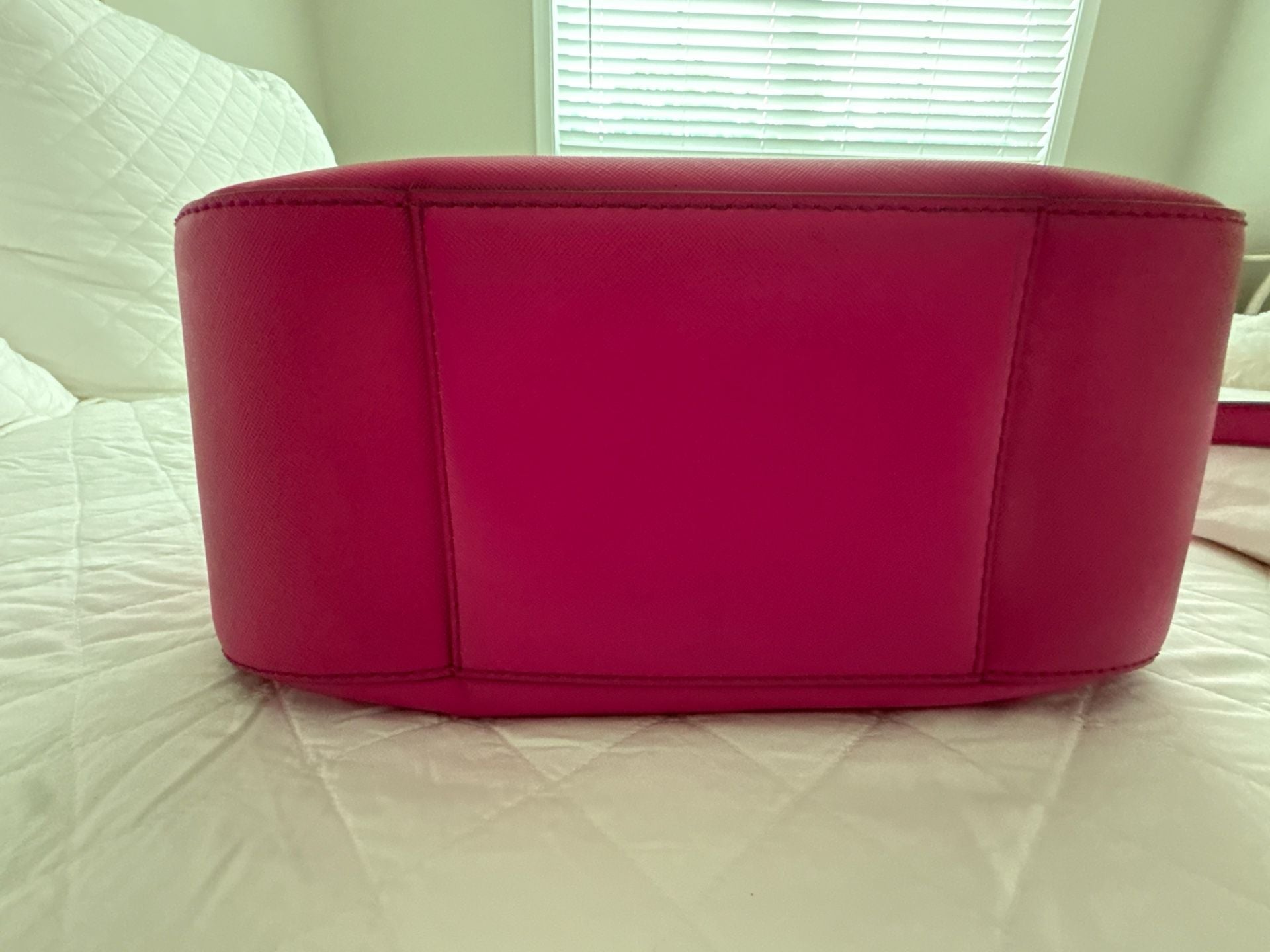 Kate Spade Laurel Way Reese Medium Saffiano Leather Satchel Pink 4